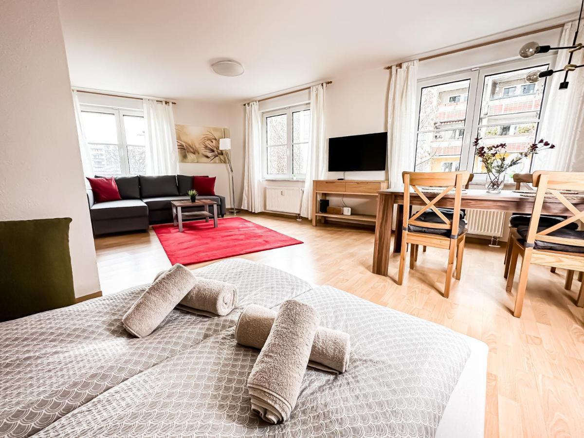 Ambiente-Wohnung - Zentrum Und Park In 5 Minuten Zu Fuss - Parkplatz - Netflix Лейпциг Экстерьер фото